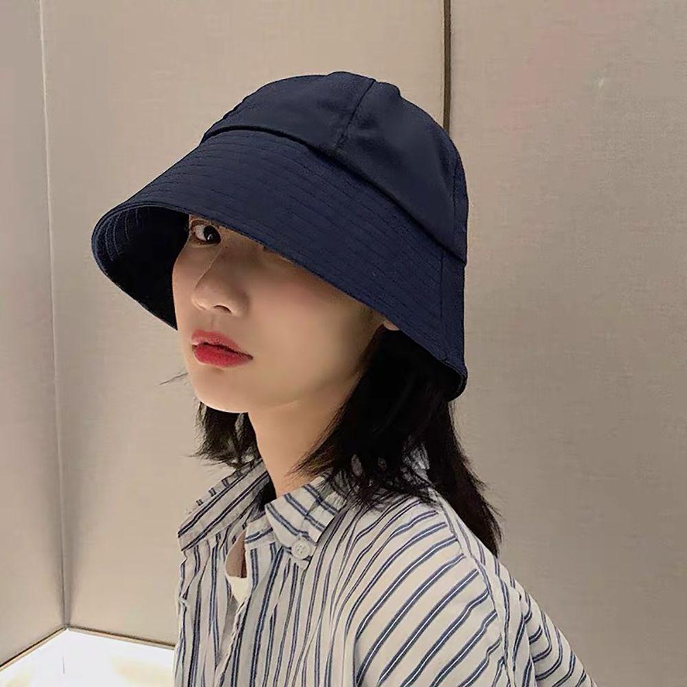 Nón Bucket Chống Tia Cực Tím Thời Trang Đi Biển Mùa Hè Cho Nữ
