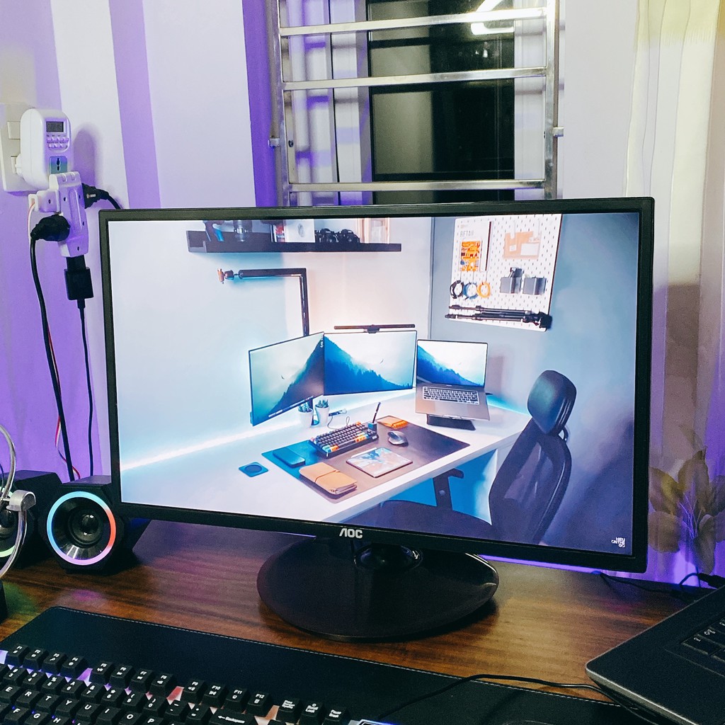 MÀN HÌNH AOC 24 INCH VIỀN MỎNG
