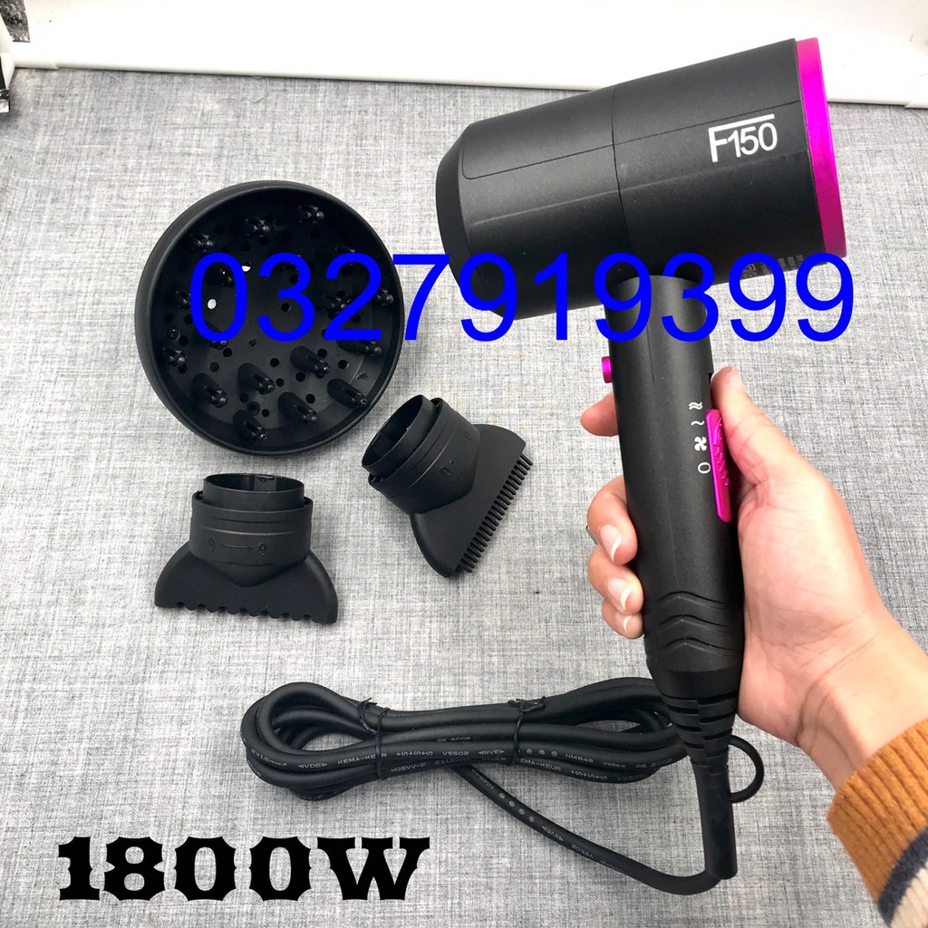 ✅freeship✅ Máy sấy tóc cao cấp chuyên Salon - Sấy Búa F150 1800W