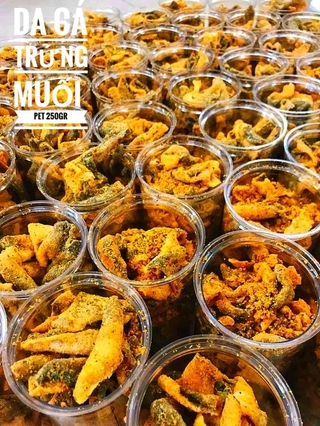 Da cá trứng muối pet 250gr