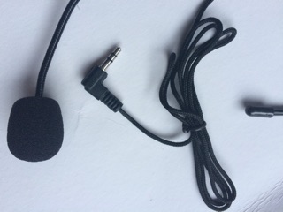 Micro gài đầu có dây jack stereo