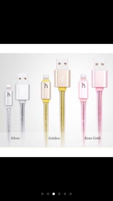 Cáp hoco UPL 12 hỗ trợ sạc nhanh 1,2m có đèn báo hiệu khi đầy pin