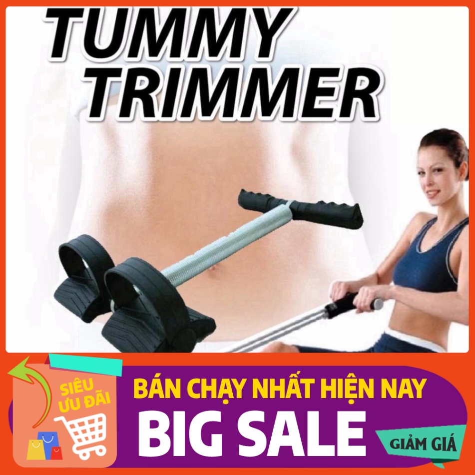 [FREE SHIP] Dụng cụ tập cơ bụng tummy dây kéo lò xo đa năng tại nhà