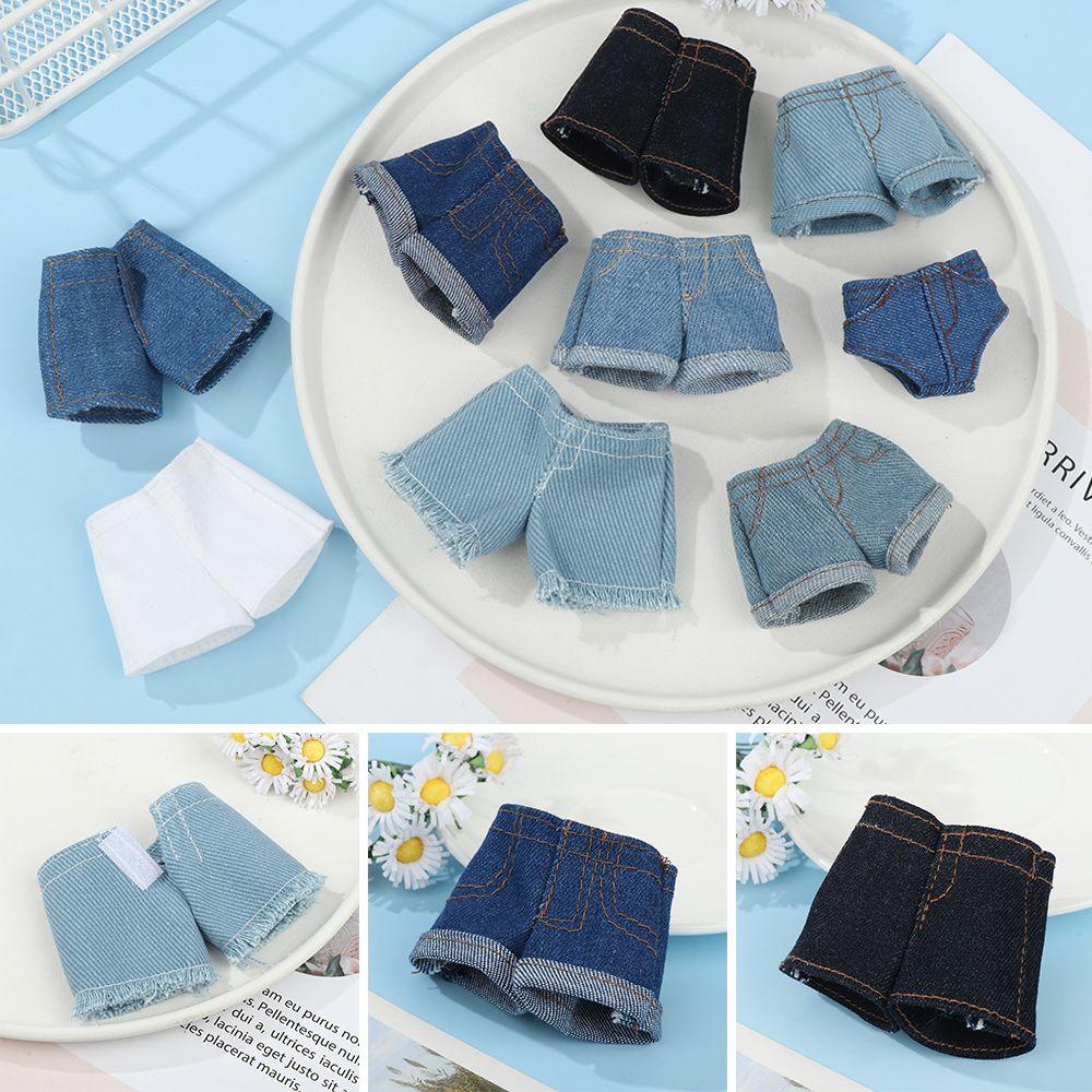 Quần Jeans Hoa Thời Trang Cho Búp Bê Tỉ Lệ 1 / 6 11.5 &quot;