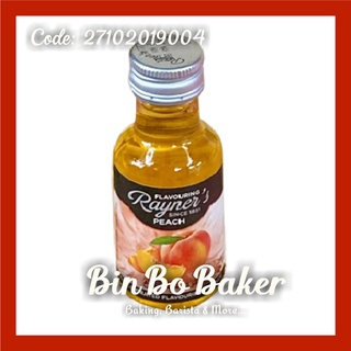 Hương mùi đào peach hiệu rayner's - chai 28ml