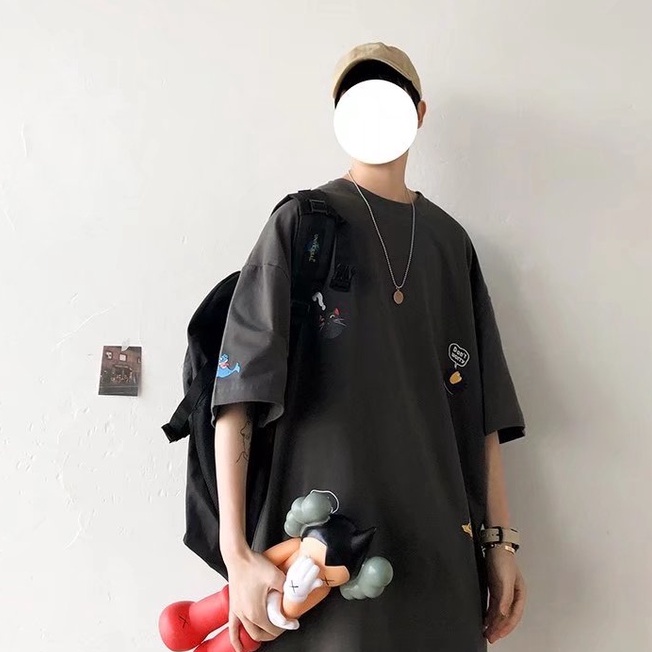 Áo Thun Nam Tay Ngắn In Hình Đơn Giản Thời Trang Dành Cho Nữ Fashion Bigsize Áo Phông Nam Áo Thun Tay Lỡ Nữ Unisex Simple Áo Phông Nam Form Rộng