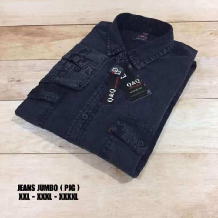 LEVIS Thương Hiệu Lễ hộiÁo Sơ Mi JUMBO SIZE XXL XXXL XXXXL - SIZE Lớn Cho Nam ! ⚡ !