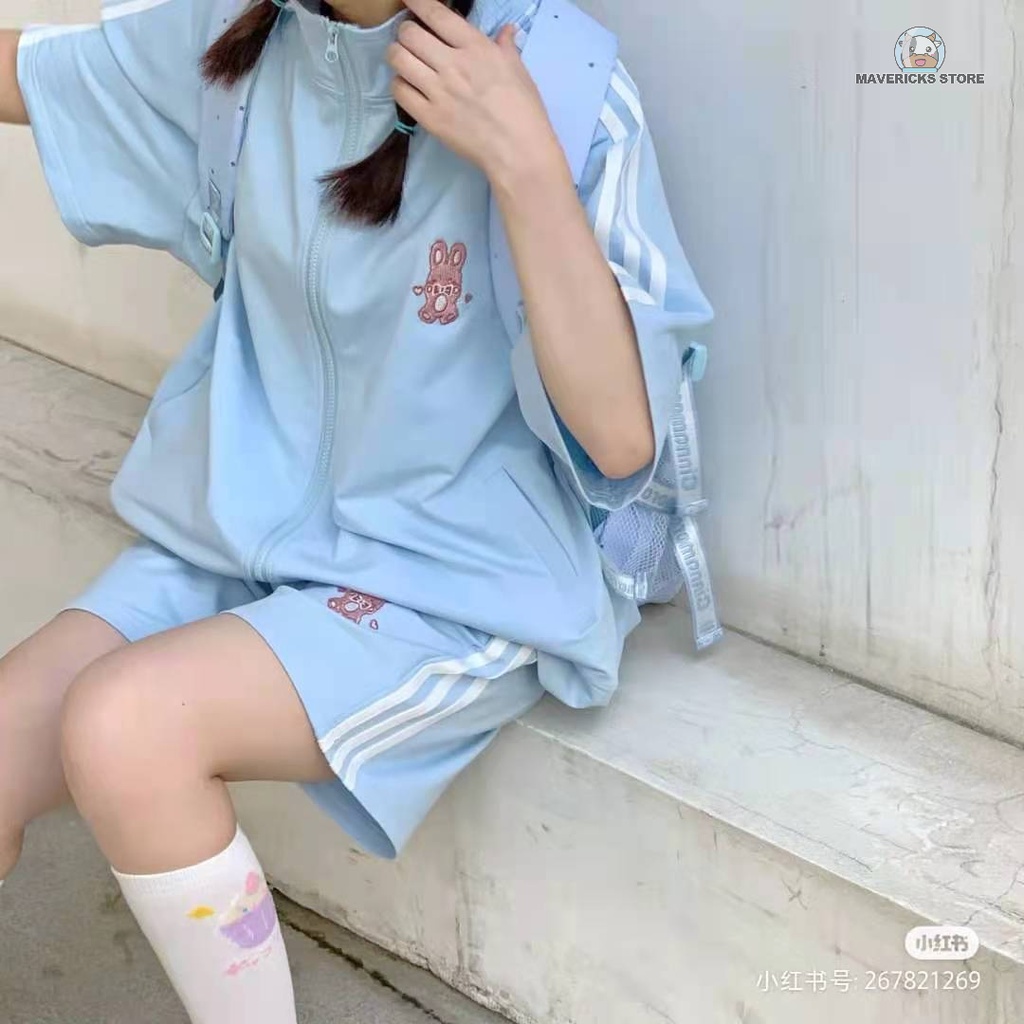 Set đồ nữ FDS dáng rộng kiểu Hàn Quốc thời trang mùa hè dễ thương
