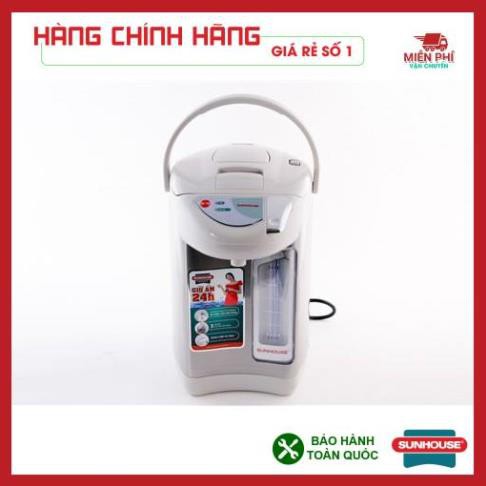 Bình thủy điện SUNHOUSE SHD1533, bình thủy điện chức năng giữ ấm và đun sôi thông minh, tiện dụng, dung tích 3 lít.