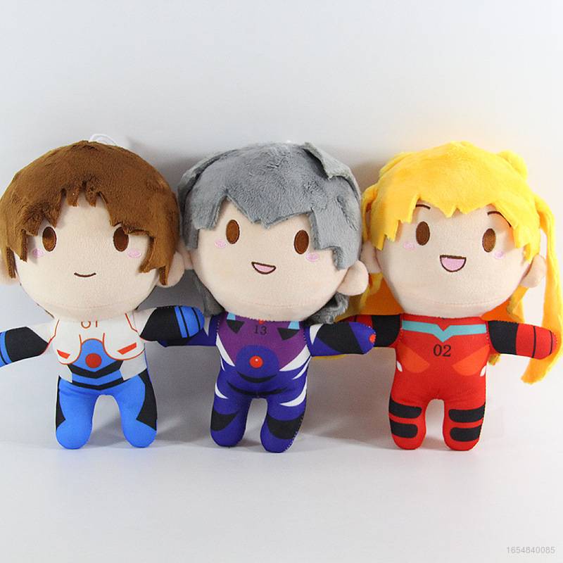 Búp Bê Nhồi Bông Jason Asuka Ikari Shinji Kaworu Nagisa Đáng Yêu Trang Trí Nhà Cửa