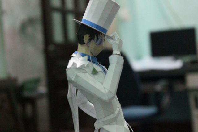 Mô hình giấy Anime Detective Conan] Kaito Kid 1412