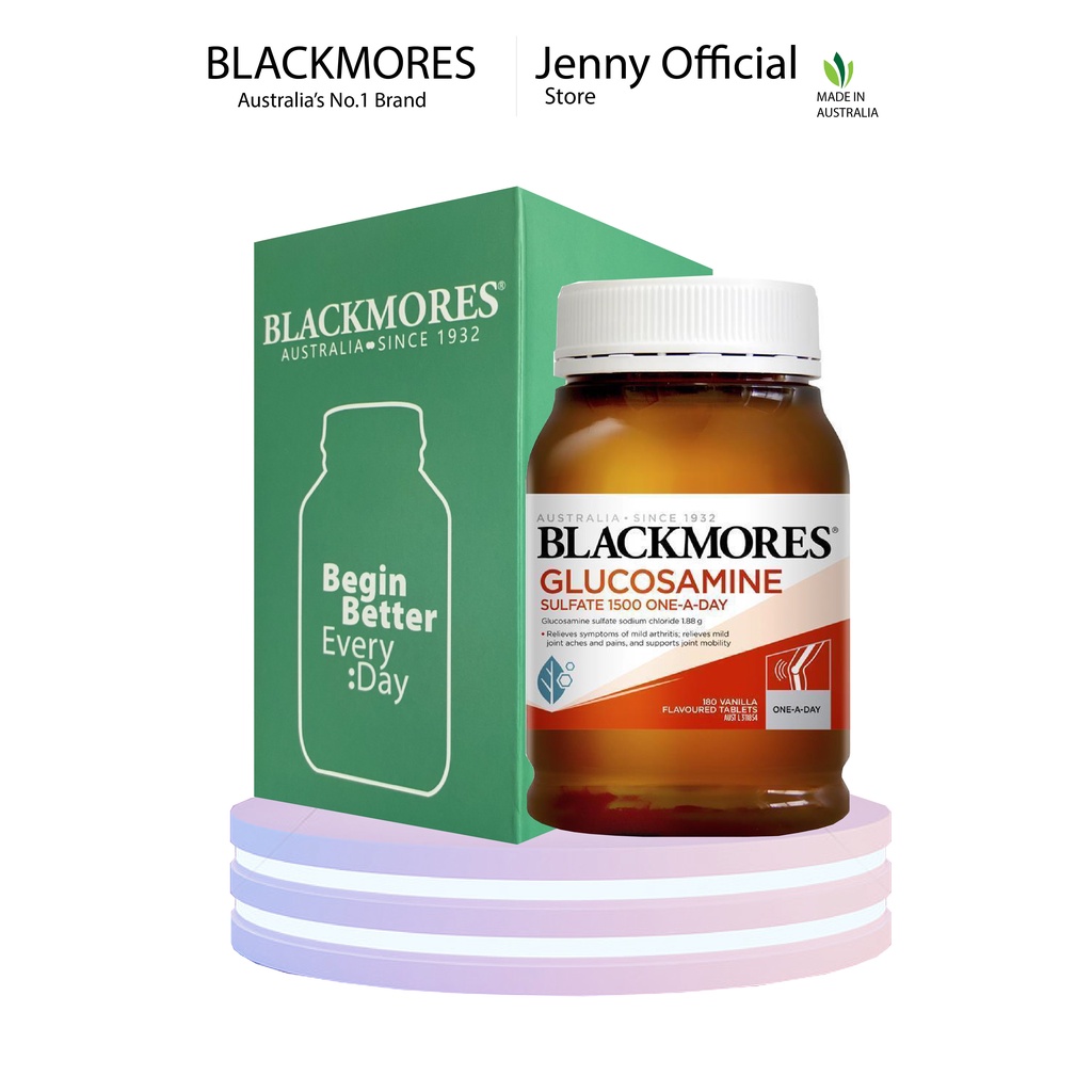 Viên uống bổ xương khớp Blackmore Glucosamine 1500mg 180 viên của Úc