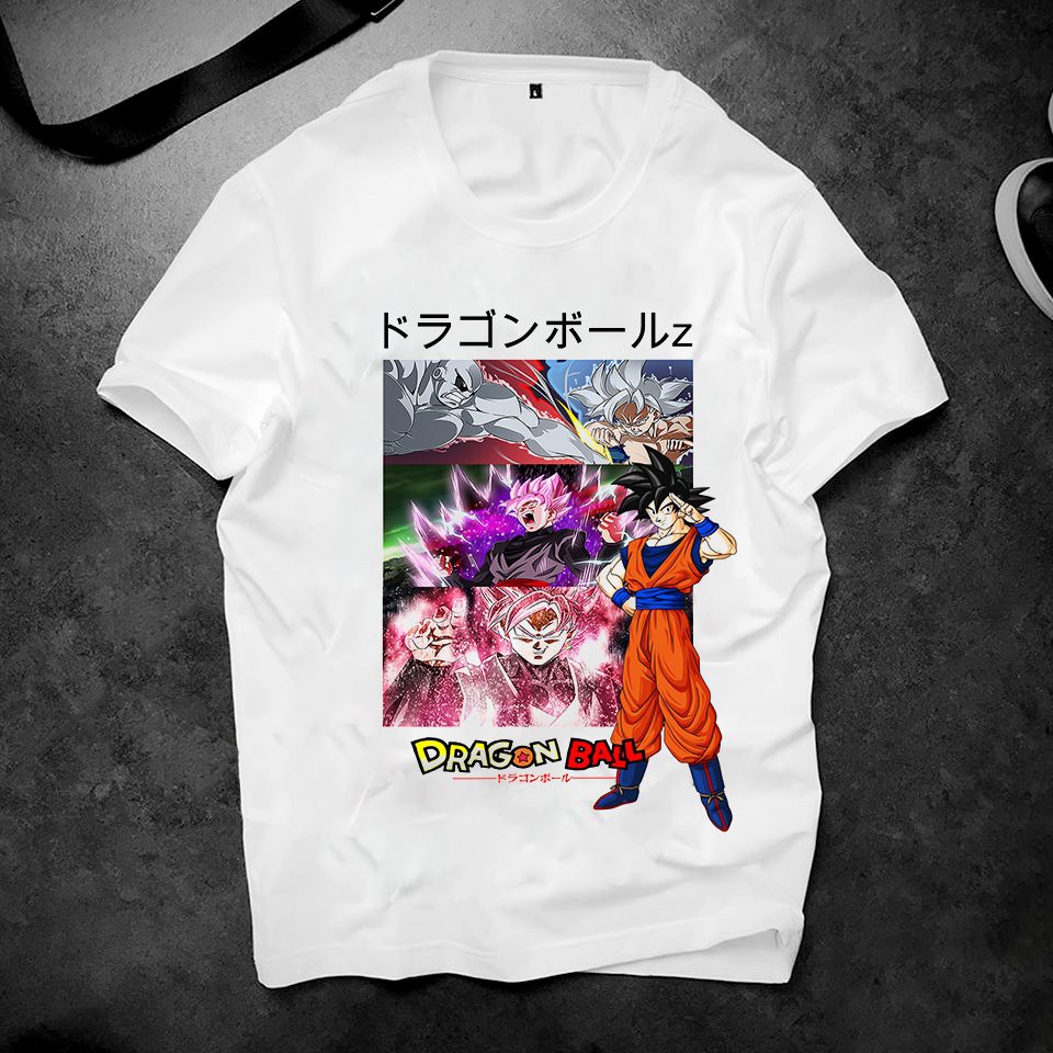 Áo thun form rộng unisex hình GoKu chất vải đẹp2019ts716