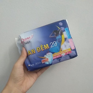 Bvs Diana ban đêm 29cm có cánh, gói 4 miếng