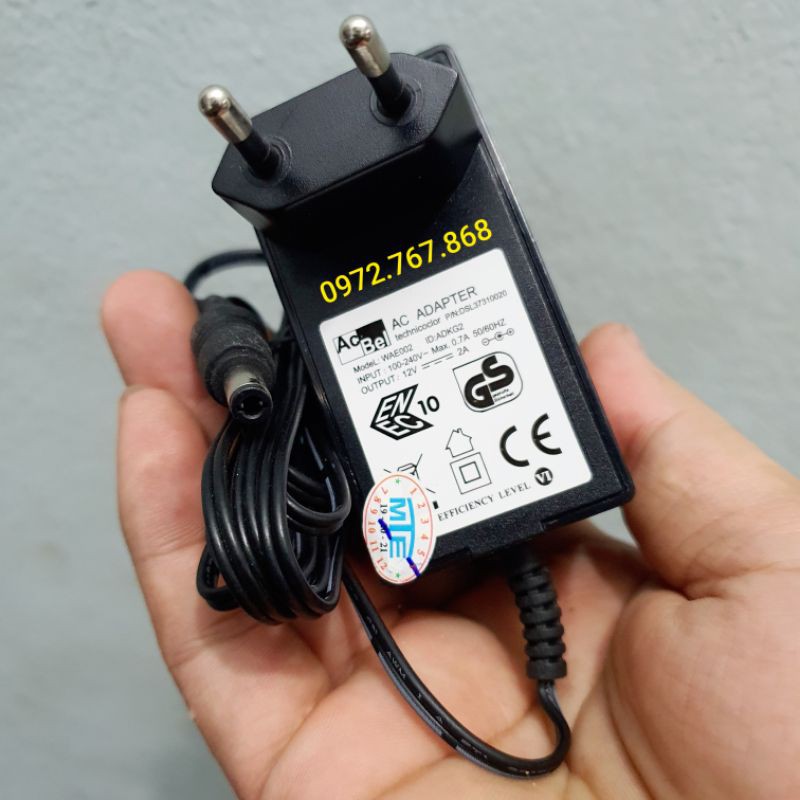 [mua 10 tặng 1] Adapter Acbel 12v-2A hàng theo máy thiết bị đồng bộ