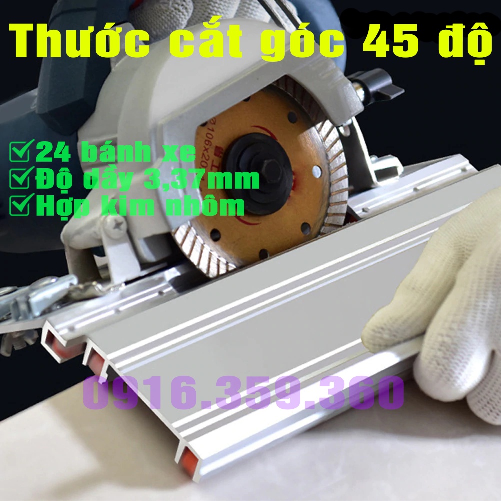 Thước cắt góc gạch 45 độ