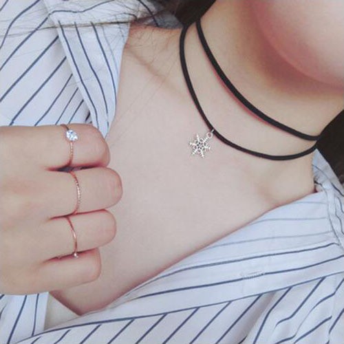 Vòng cổ choker/Vòng cổ nữ ôm sát cổ cá tính