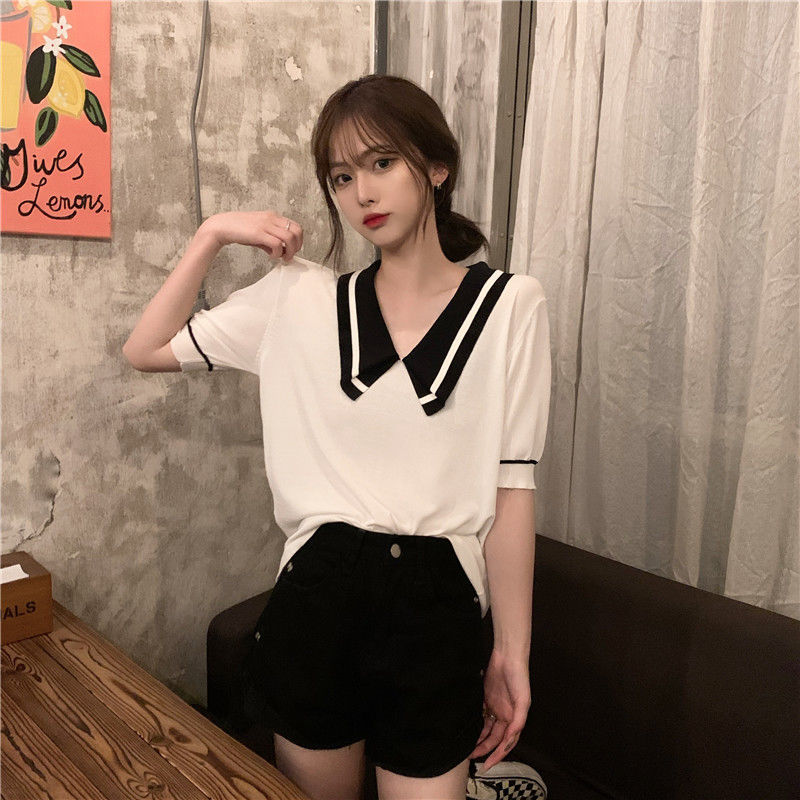 áo polo Ngắn Tay Phong Cách Trẻ Trung Dành Cho Nữ