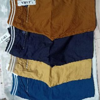 Quần sọt vải kaki lưng thun