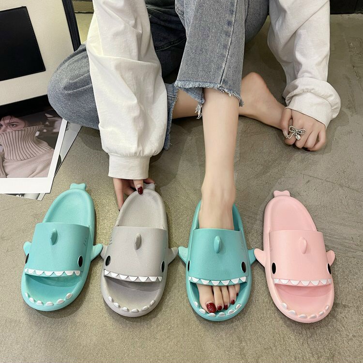 Dép Lê Cá Mập nhiều màu , dép quai ngang nữ hình Cá mập cực xinh  101
