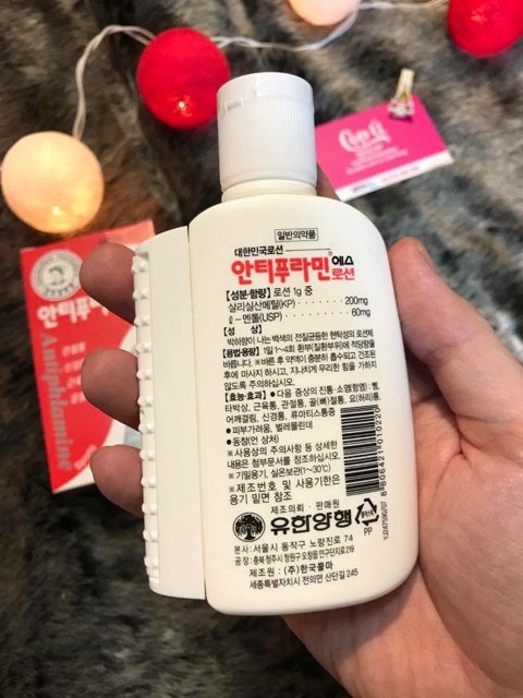 Dầu nóng xoa bóp Antiphlamine Hàn Quốc