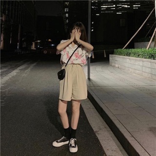 Áo lụa hoa loa kèn (có hình thật)