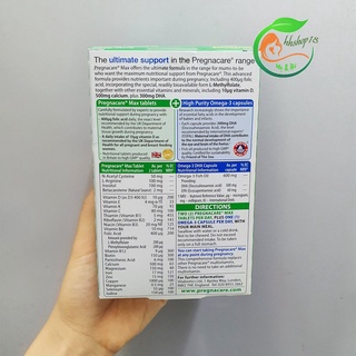 Vitamin Bầu Anh Pregnacare Max