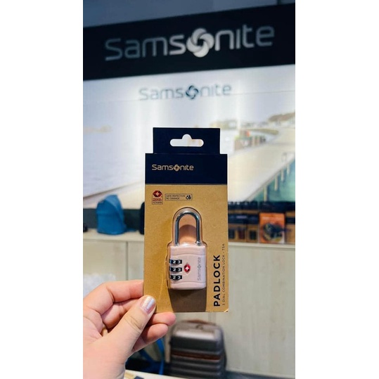 Khóa số vali du lịch SAMSONITE dòng cao cấp, nhiều màu.