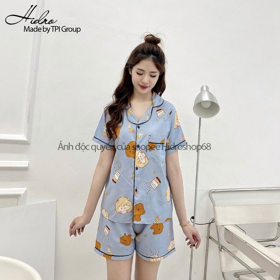 Bộ ngủ pijama tay ngắn mẫu mới nhất