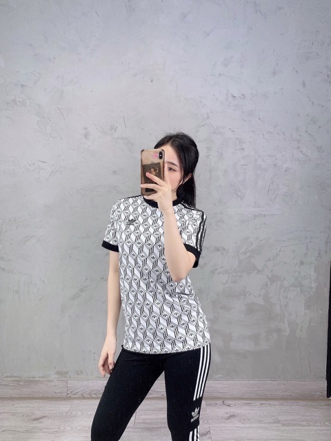 Áo phông 3-Stripes Tee Made in Cambodia full tag code