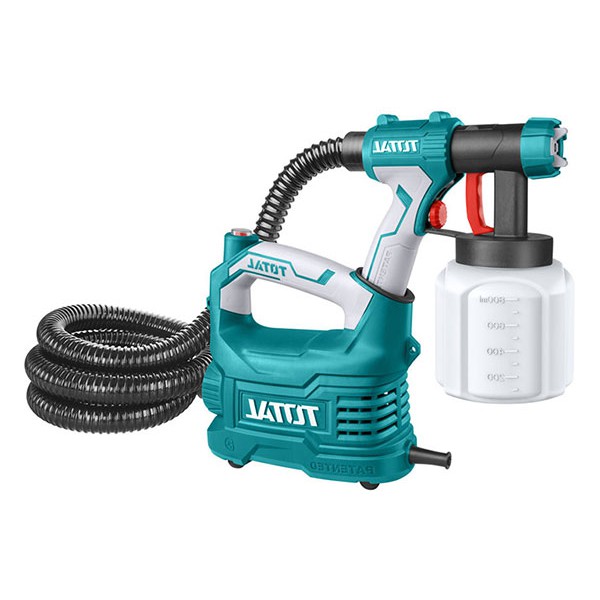 MÁY PHUN SƠN TOTAL 500W TT5006 [CHÍNH HÃNG] SÚNG PHUN SƠN ĐIỆN BÌNH NHỰA TOTAL [RẺ] PHUN SƠN DCA INGCO