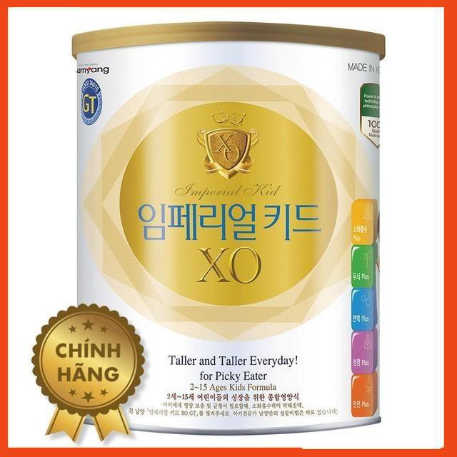 Sữa XO Imperial KID 350g & 800g. Giúp phát triển thể chất vượt trội. Nhập khẩu Hàn Quốc