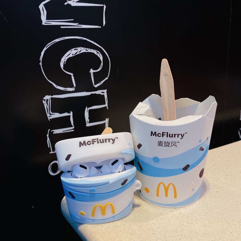 MCDONALD'S Vỏ Đựng Bảo Vệ Hộp Sạc Tai Nghe Airpods 1 / 2 Pro3