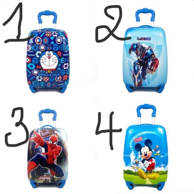 VALY KÉO CHO BÉ size 18  SẴN ĐỦ MẪU