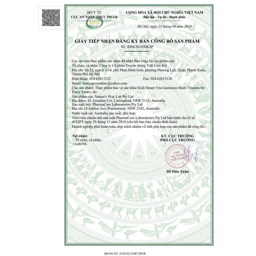 Kẹo dẻo multi vitamin for Fussy Eaters Nature way cho bé