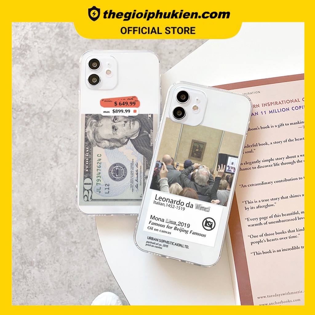 Ốp lưng iphone silicon dẻo trong suốt Vinci dành cho ip 6 đến 14promax - t110