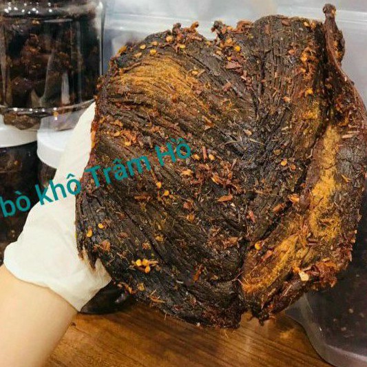 [100% BÒ ĐÙI TƯƠI SẠCH] Bò khô miếng loại I - 500gr Đà Nẵng Tram Ho | BigBuy360 - bigbuy360.vn