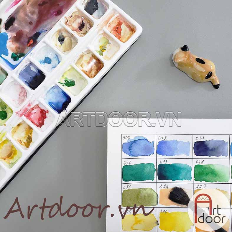 [ARTDOOR] Khay pha màu Sứ ART SECRET (palette)