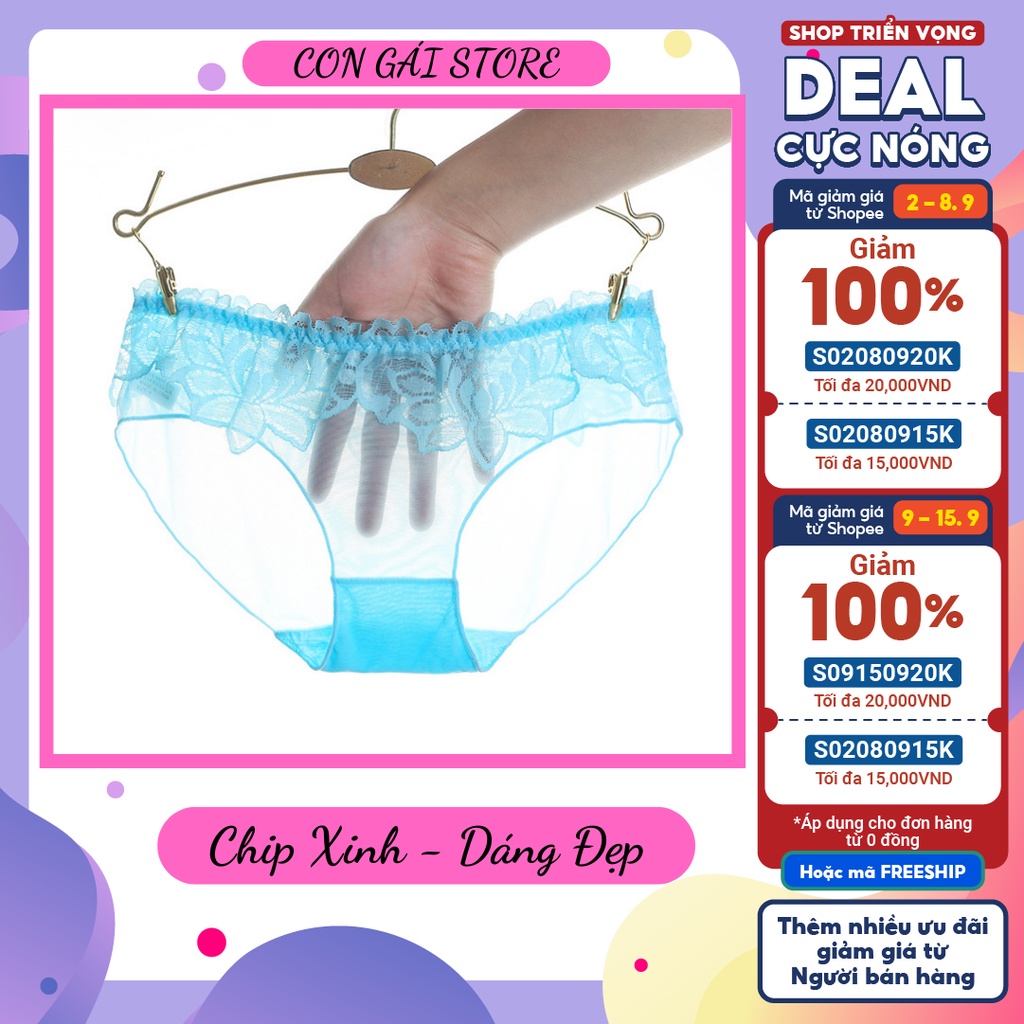 Quần lót sexy nữ gợi cảm xuyên thấu siêu mỏng TL012 – Con Gái Store