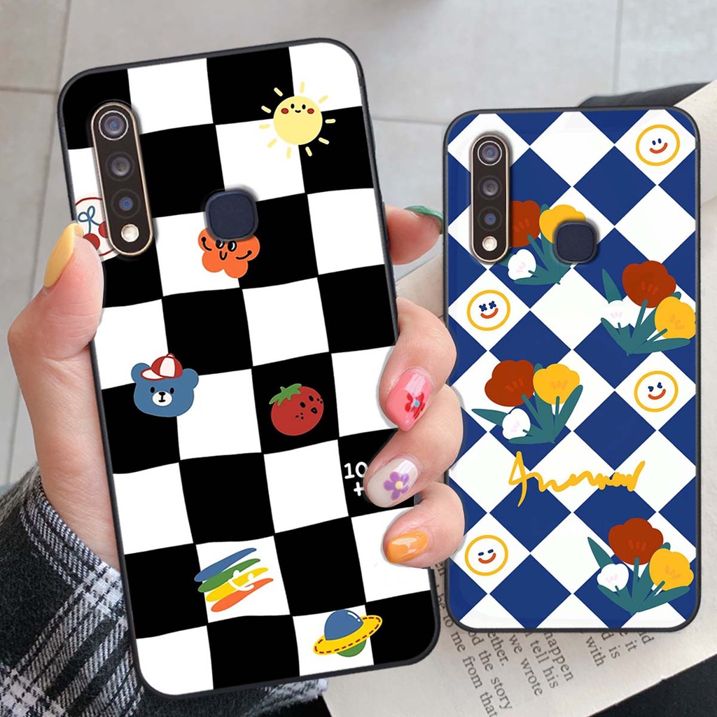 Ốp Vivo Y19 / U3 họa tiết hoa, gấu thời trang, ốp dẻo bền đẹp