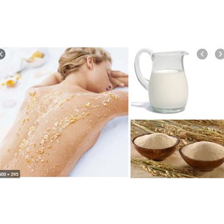 Mặt nạ cám gạo sữa non handmade