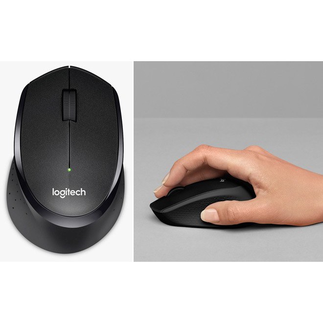 Chuột không dây Logitech M330 Silent Plus - Không có tiếng click khi sử dụng - Có Công Tắc On/ Off - BH 12 Tháng