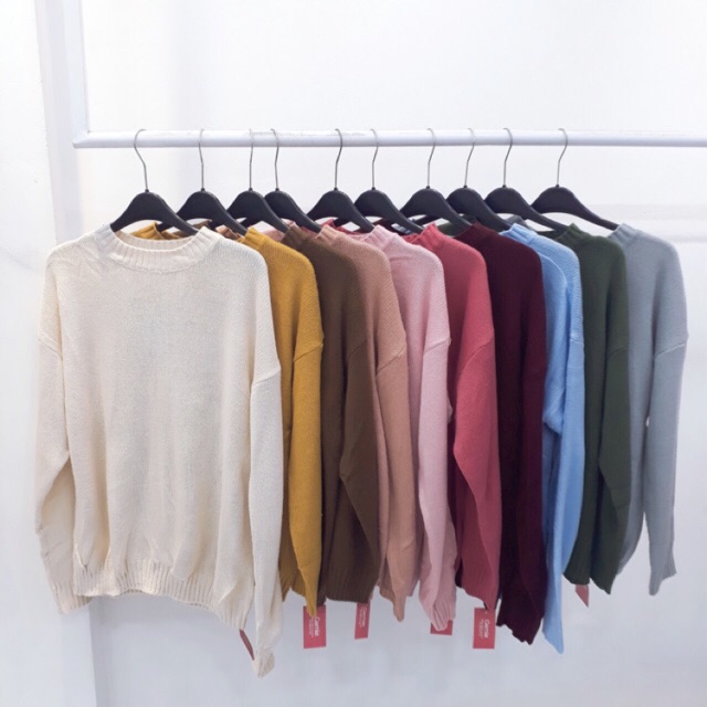 Áo len basic