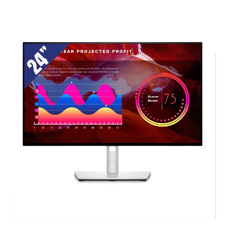 Màn hình máy tính LCD DELL U2422H 24″FHD 1920×1080| IPS| 60Hz| 5ms (Bạc)