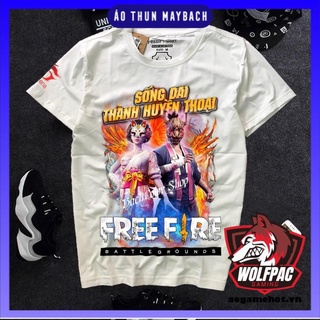 Áo thun free fire - áo ff tvc mùa 1 hoa anh đào