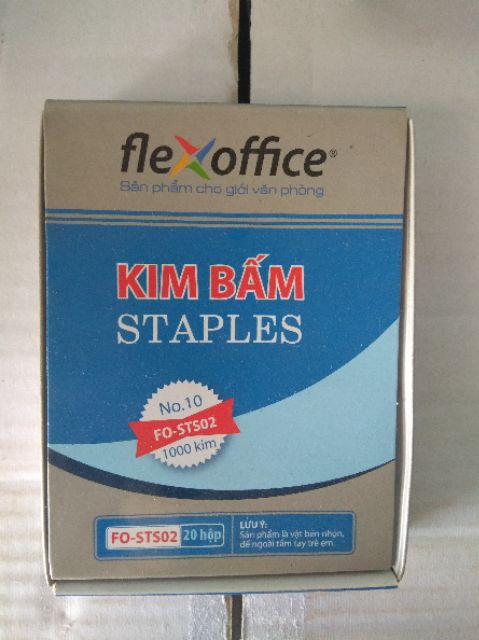 1 hộp to kim bấm Staples Flexoffice ( 20 hộp nhỏ)