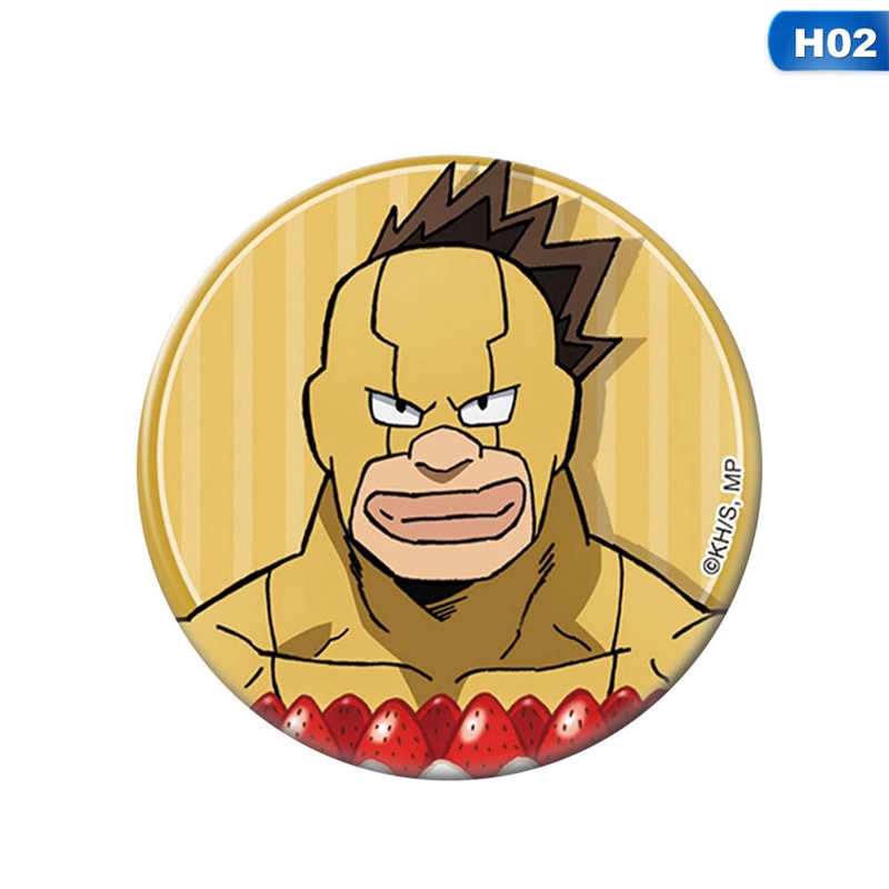 flowersqueen Huy hiệu cài áo họa tiết anime My Hero Academia