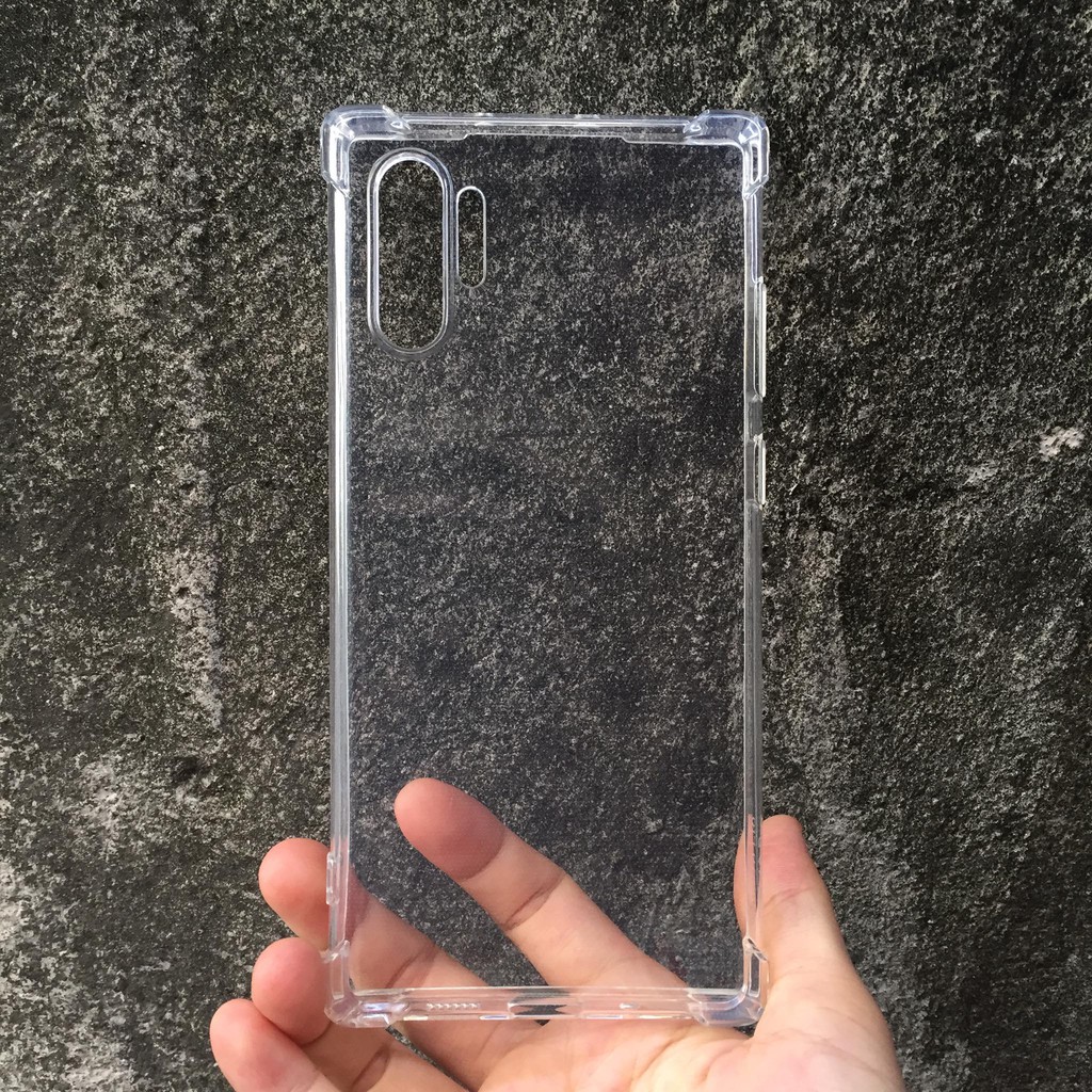 Ốp Lưng Samsung Galaxy Note 10 Plus Dẻo Trong Chống Sốc