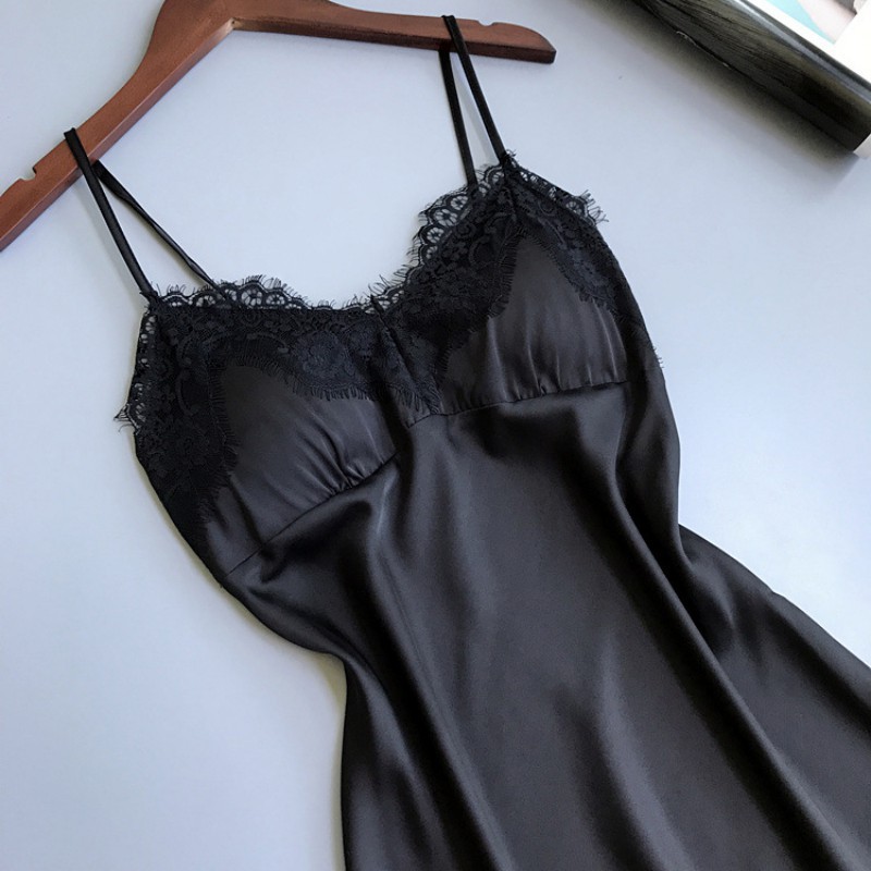 Women's V-neck Lace Sleep dress | BigBuy360 - bigbuy360.vn