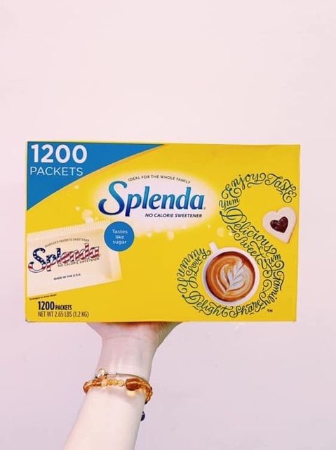 5 gói đường splenda Mỹ người tiểu đường Keto-Das-Eatclean